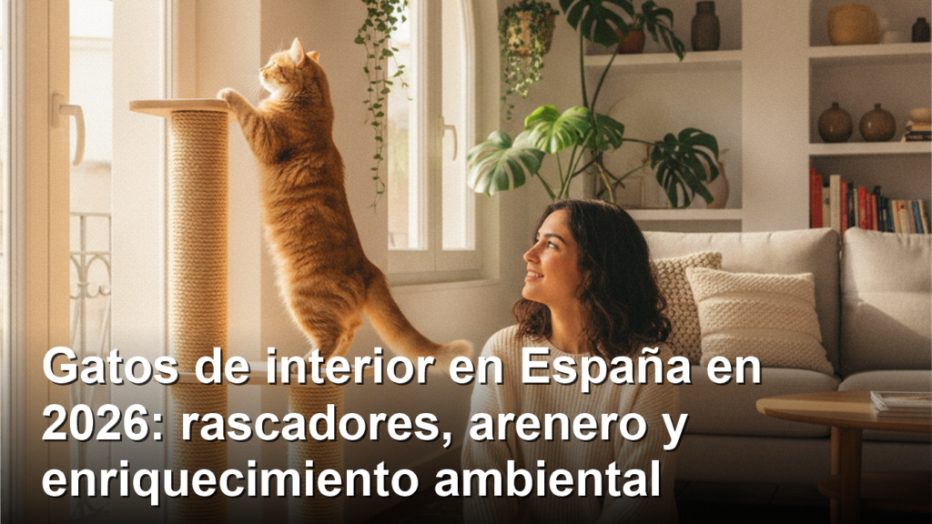gato interior rascador arenero enriquecimiento 1