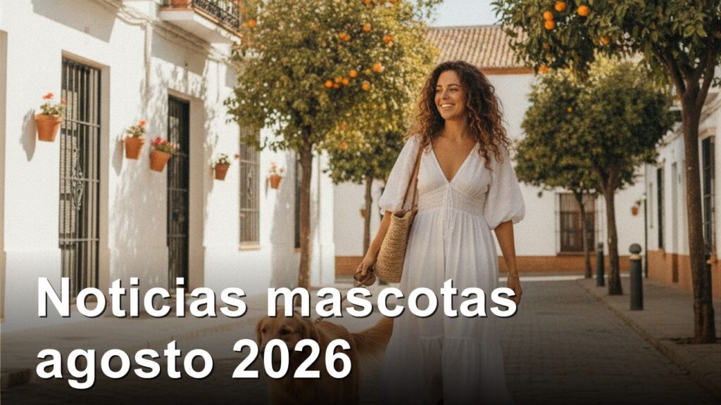 noticias mascotas espana agosto 2026 perro paseo ciudad