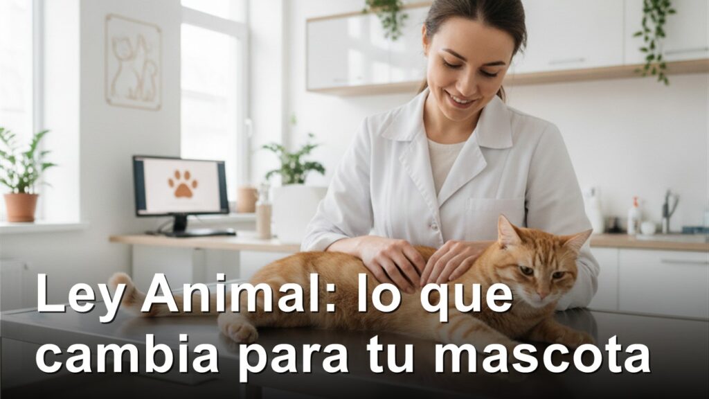 Ley Bienestar Animal mascotas Espana 2026