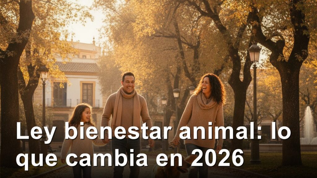 Noticias mascotas Espana bienestar animal 2026