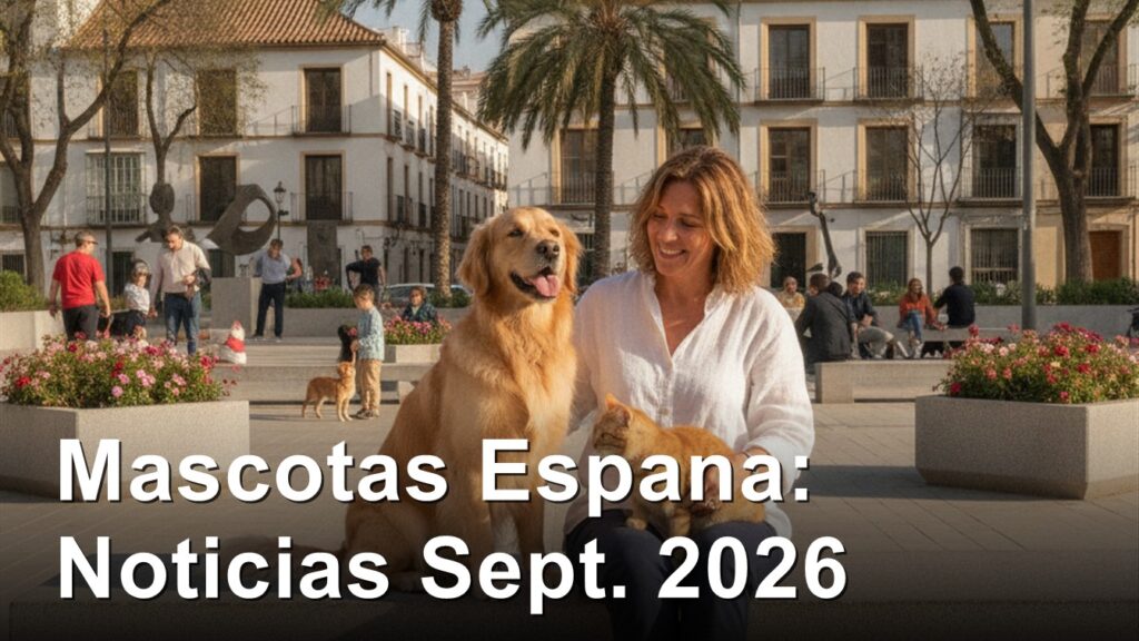 Mascotas Espana noticias septiembre 2026