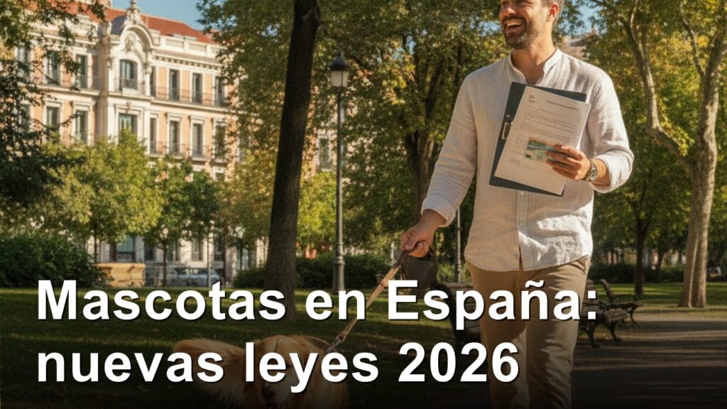 Mascotas Espana leyes 2026