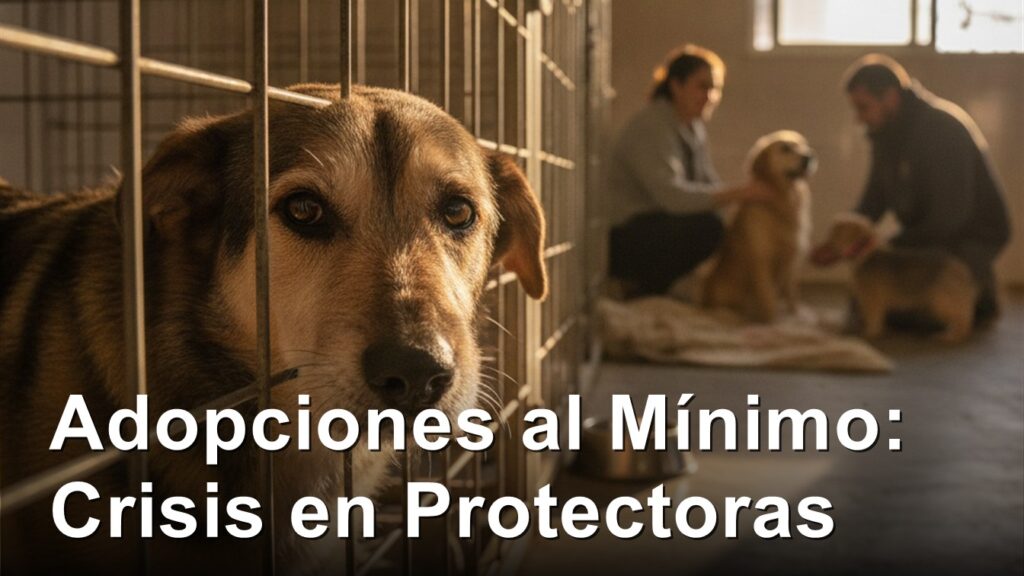 Adopciones mascotas Espana minimo historico septiembre 2026