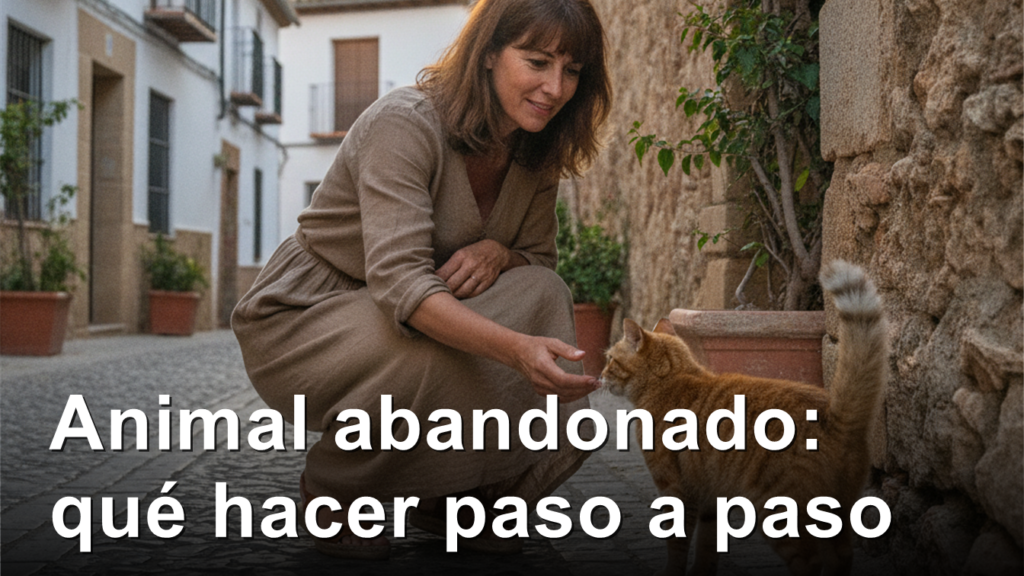 animal abandonado calle espana 1