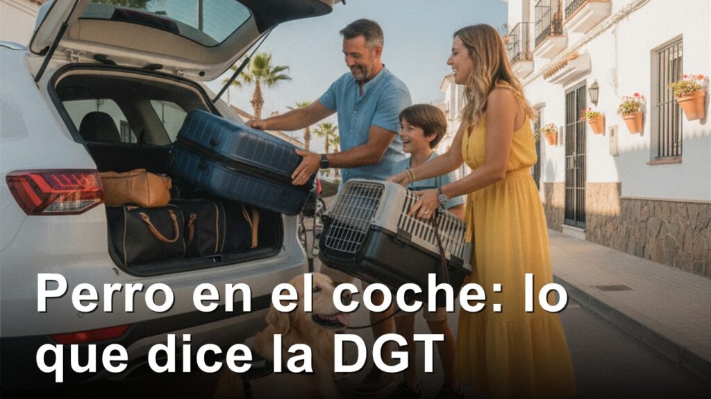 viajar en coche con perro DGT 1
